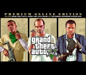 Grand Theft Auto V: Premium Online Edition & Whale Shark Card Bundle Steam Account