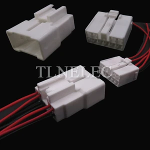 10 Pin Way Auto Wiring Terminal Socket with Wires Auto Unsealed Cable Connectors MG651056 MG641059 7283-1100