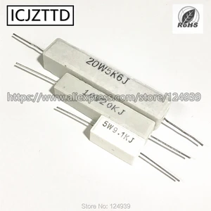 10PCS 20W 5% J 15R 18R 20R 22R 24R 27R 30R 33R 36R 39R 47R 51R 56R 62R 68R 75R 82R 100R 91R 120R 150R 180R 200R Cement Res