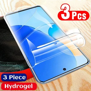 3PCS Hydrogel Film For Lenovo K14 Plus Protective Film On K14 Plus 6.5Inch Screen Protector SmartPhone Cover Film