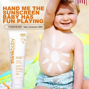 SPF 50 Face Sunscreen Cream For Kids Sunblock Waterproof Anti UV Sun Protection For Children Oil-free Outdoor Sunscreen Cream