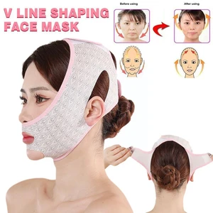 Breathable V Face Band Cheek Lift Up Face Thin Mask Anti Wrinkle Bandage Bandage Chin Shaping V-Line Face Double Reduce D0Z6