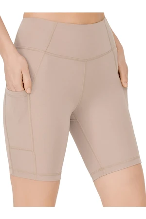 LOS OJOS Women's Beige High Waist Consolidator