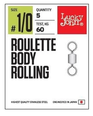 Lucky John obratlíky Roulette Body Rolling vel. 4 8ks