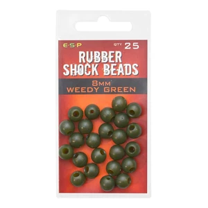 ESP gumové korálky Rubber Shock Beads Weedy Green 8mm