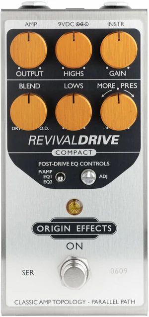 Origin Effects RevivalDRIVE Compact Efecto de guitarra