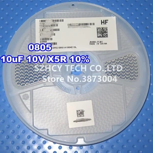 3000Pcs 0805 10uF 10V X5R 10% GRM21BR61A106KE19L New and origianl