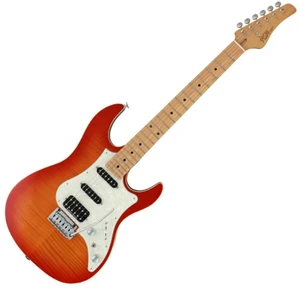 FGN J-Standard Odyssey FM HSS Fire Burst Chitară electrică