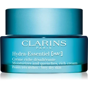 Clarins Hydra-Essentiel [HA²] Rich Cream bohatý hydratačný krém pre veľmi suchú pleť 50 ml