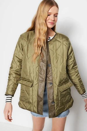 Giacca da donna Trendyol Khaki