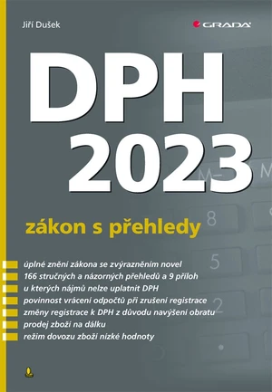 DPH 2023 – zákon s přehledy, Dušek Jiří