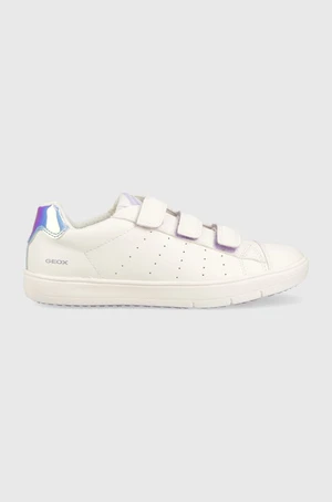 Dětské sneakers boty Geox bílá barva