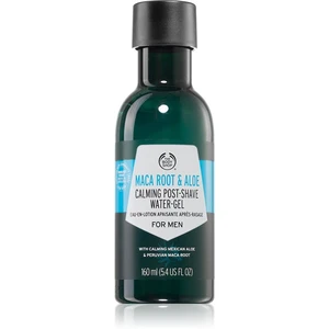 The Body Shop Maca Root & Aloe Calming Post-Shave Water Gel gel po holení se zklidňujícím účinkem 160 ml