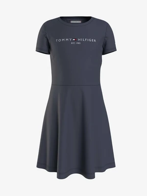 Tommy Hilfiger Šaty dětské Modrá