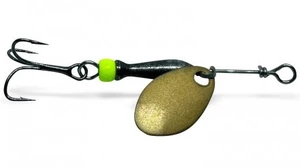 Jigovkycz třpytka classic gold (black/chartreuse body) - 1