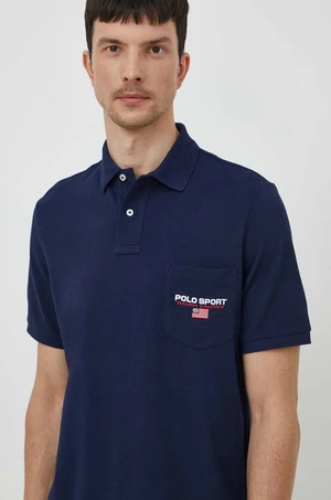 Bavlněné polo tričko Ralph Lauren s aplikací, 710938453