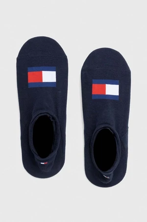 Ponožky Tommy Jeans 2-pack tmavomodrá barva, 701228224