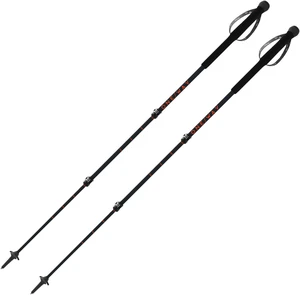 One Way MT Calu Dark Black 110 - 145 cm Kije trekkingowe