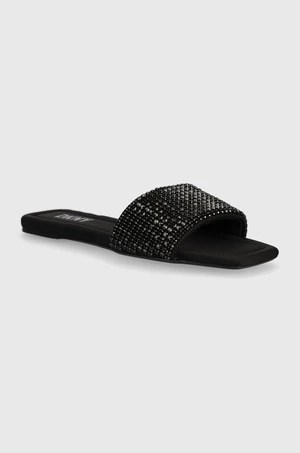 Pantofle Dkny Devlyn dámské, černá barva, K1463250