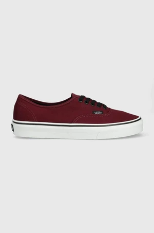 Tenisky Vans Authentic pánské, vínově červená barva, VN000QER5U81