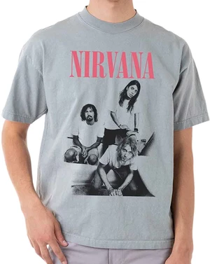 Nirvana Tricou Bathroom Photo Gri M