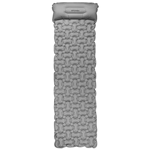 Spokey AIR BED PILLOW BIG Inflatable mattress with vankúšikom 213x62x6 cm, gray