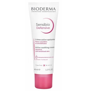 Bioderma Upokojujúci pleťový krém Sensibio Defensive ( Active Soothing Cream) 40 ml