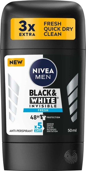 Nivea Men Tuhý AP B&W Invisible Fresh