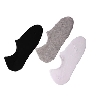 5 Pairs Men Socks Solid Color Cotton Flat Socks Summer Spring Casual Fashion Invisible Sock Thin Shallow Mouth Male Boat Sock