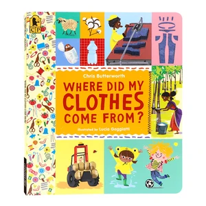 Where Did My Clothes Come From, Children's books aged 5 6 7 8 English Popular science picture books, 9780763695187