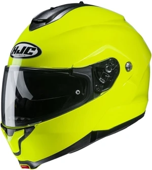 HJC C91 Solid Fluorescent Green S Přilba