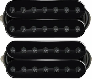 Bare Knuckle Pickups 7 String Silo Humbucker Pickup Black Open Set Black Doză chitară