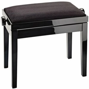 Konig & Meyer 13901 Tabouret de piano en bois Black High Polish