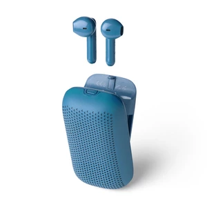 Căști wireless SPEAKERBUDS cu difuzor, mai multe culori - LEXON Culoare: albastre