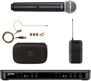 Shure BLX1288E/MX53 Bezdrátový systém H8E: 518-542 MHz