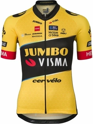 AGU Replica SS Team Jumbo-Visma Women Koszulka Yellow XL