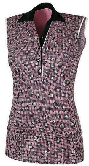 Galvin Green Mila Ventil8+ Blush Pink/Black/White L Polo-Shirt