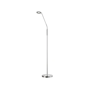 Lampa stojąca LED ze ściemniaczem w kolorze srebra (wysokość 150 cm) Dent – Fischer & Honsel