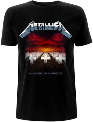 Metallica Tricou Master of Puppets Tracks Unisex Black XL