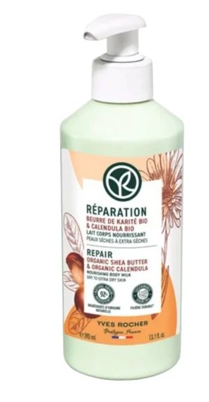 YVES ROCHER RÉPARATION Intenzivně vyživující tělové mléko 390 ml