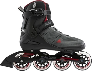 Rollerblade Spark 84 Dark Grey/Red 45 Kolečkové brusle