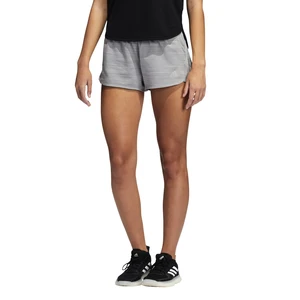 Dámské šortky adidas  Pacer 3-Stripes Woven Heather Shorts Mgh Solid Grey