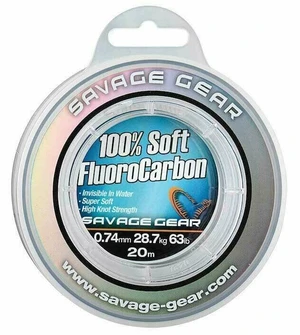 Savage Gear Soft Fluoro Carbon Transparent 0,36 mm 40 m 8,4 kg Zsinór