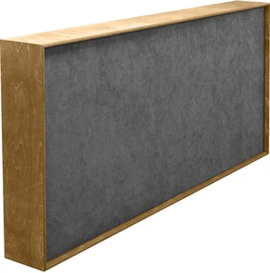 Mega Acoustic FiberExcellent120 Natural/Gray Panneau de bois absorbant