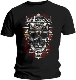 Lamb Of God Maglietta All Seeing Red Unisex Black S