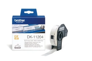 Brother DK-11204, 17mm x 54mm, originálna papierová role