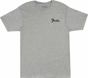 Fender Camiseta de manga corta Transition Logo Tee Athletic Gray M