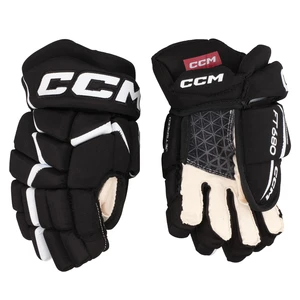 Ice Hockey Gloves CCM JetSpeed FT680 Black/White Junior 11 Inch