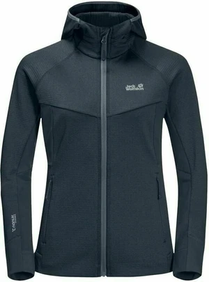 Jack Wolfskin Hydro Grid Fleece W Graphite XS Outdorová bunda