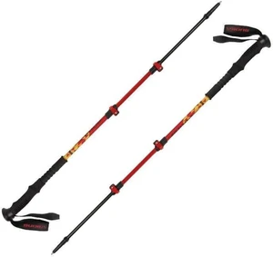 Viking Lhotse Red 65 - 135 cm Bețe de trekking